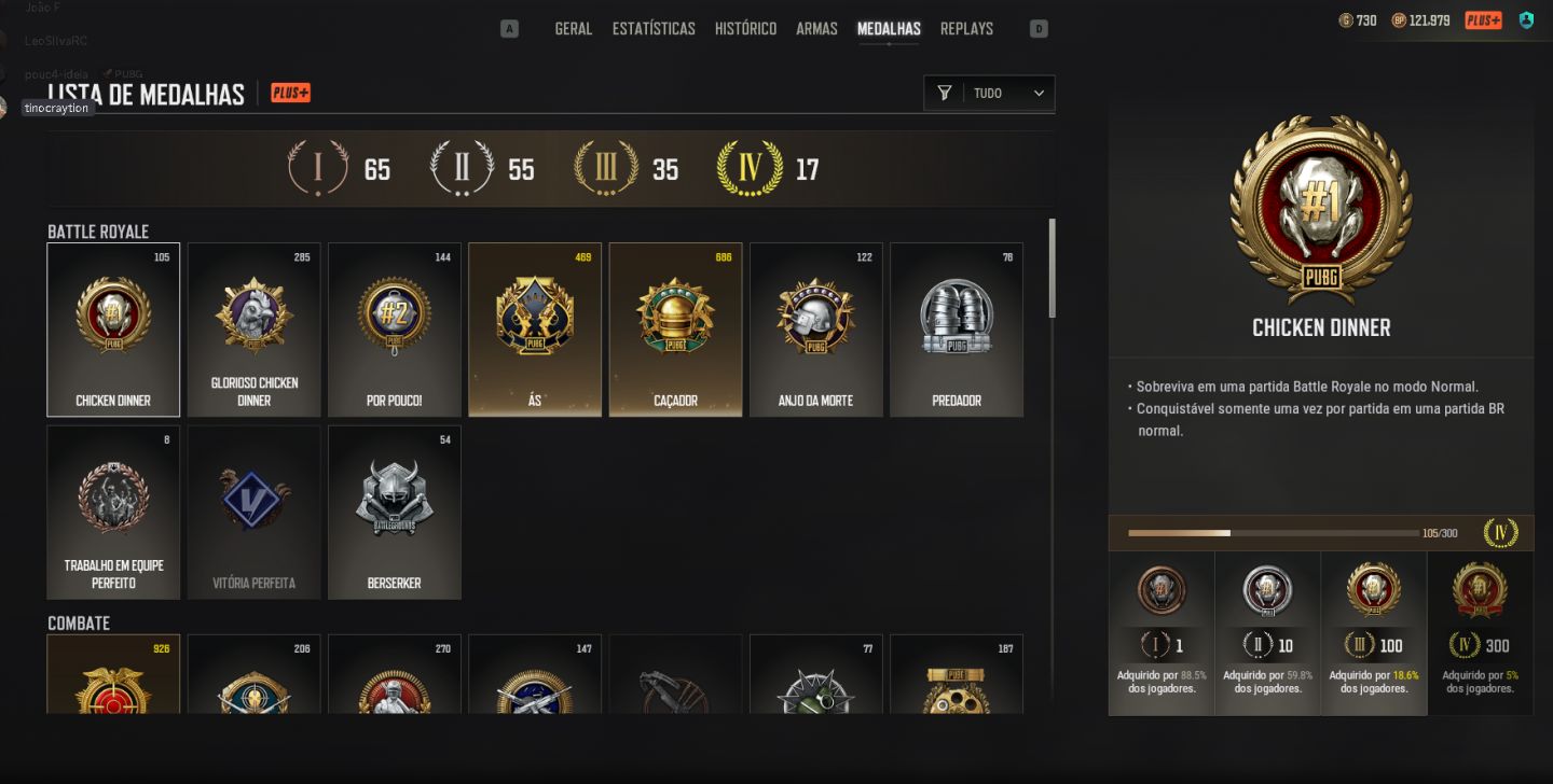 Conta com mais de 5k hora,11 progressivas,3 carros(2 porshes e 1 bugati)