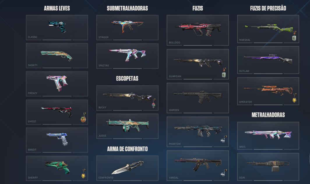 Conta de valorant com 1000 reais gasto / Bundle vct (DONO ÚNICO)