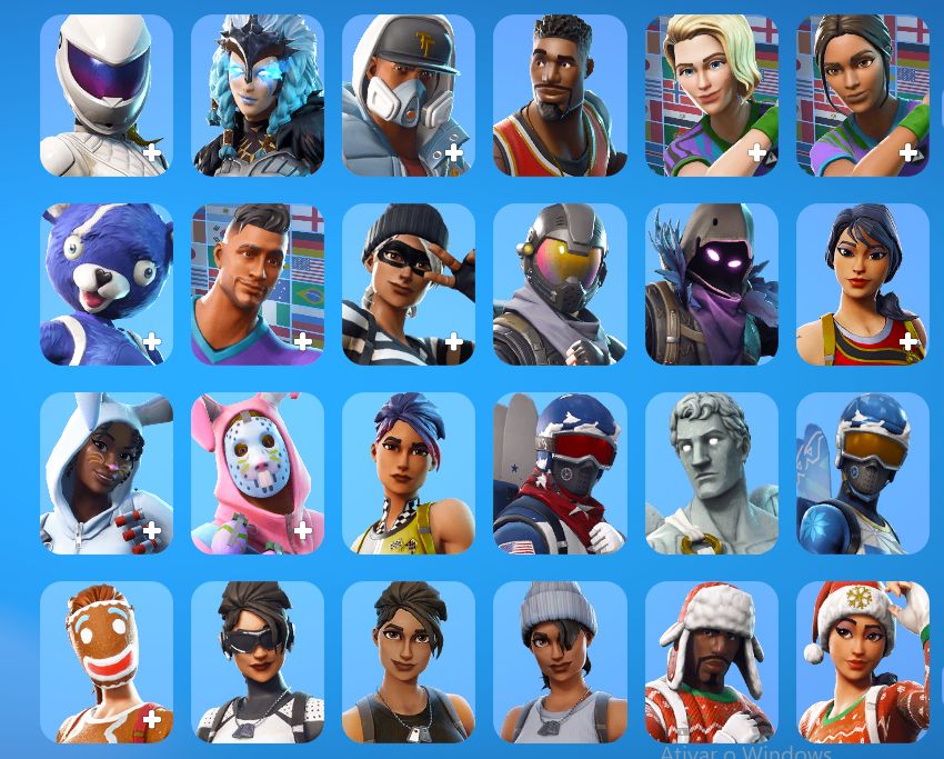 CONTA ANTIGA FORTNITE COM MUITA COISA BOA E MAIS DE 4500 REAIS GASTOS!!!!!