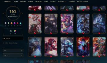 CONTA LOL E VALORANT COM MUITA COISA