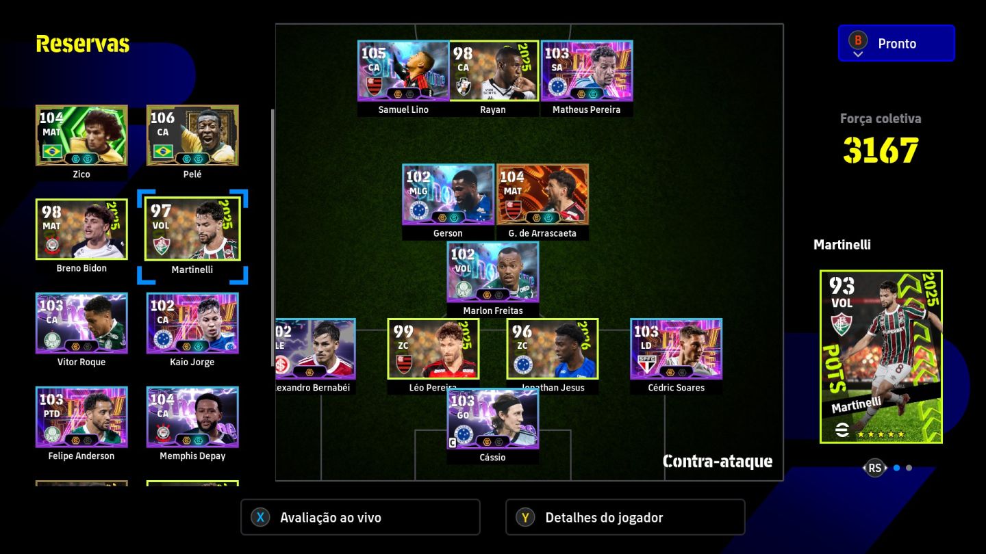 CONTA META EFOOTBALL PC (STEAM) À VENDA! | CONTA COMPLETA | NÍVEL COMPETITIVO