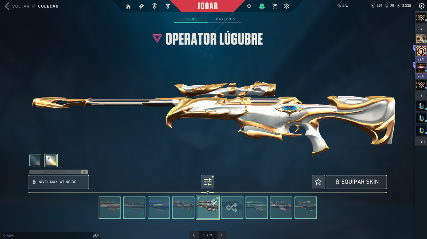 Conta Valorant Skins Kuronami, champion 2023 , singularidade, saqueador etc...