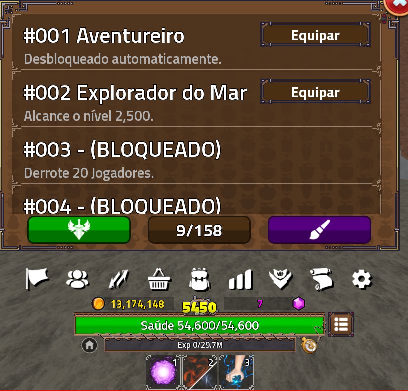 CONTA KING LEGACY | LEVEL MÁXIMO