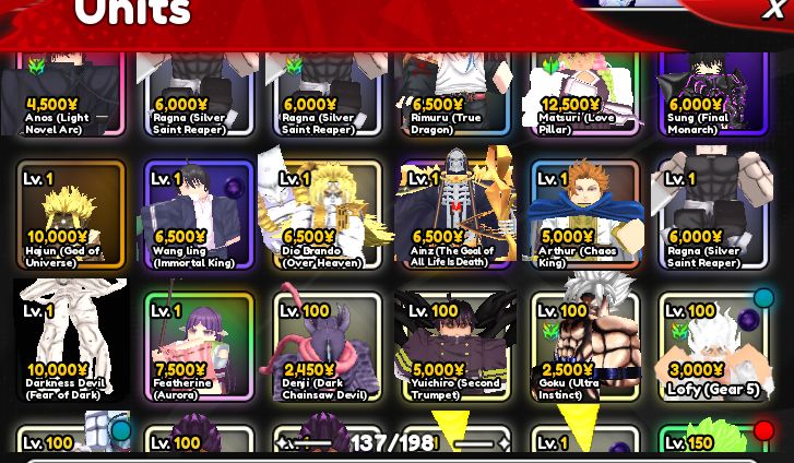 ANIME GUARDIAN, QUALQUER UNIT 10 REIAS(tirando a mitsuri e o yuichiro)
