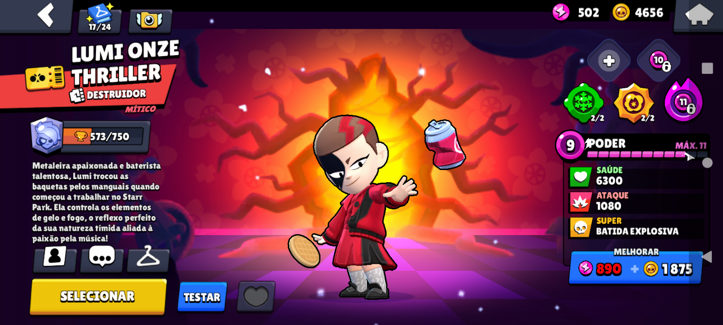 Conta Brawl Stars 40K Troféus + 700 GEMAS | Muitas Skins Épicas | Conta TOP!