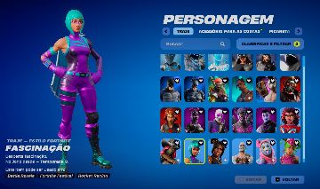 CONTA FORTNITE - 162 SKINS + SALVE O MUNDO WONDER TRAVIS E MUITO MAIS