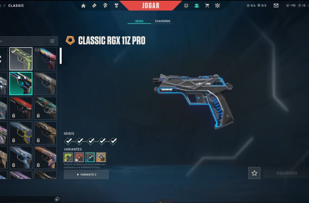 Conta Valorant com skins prestigiadas e conta antiga