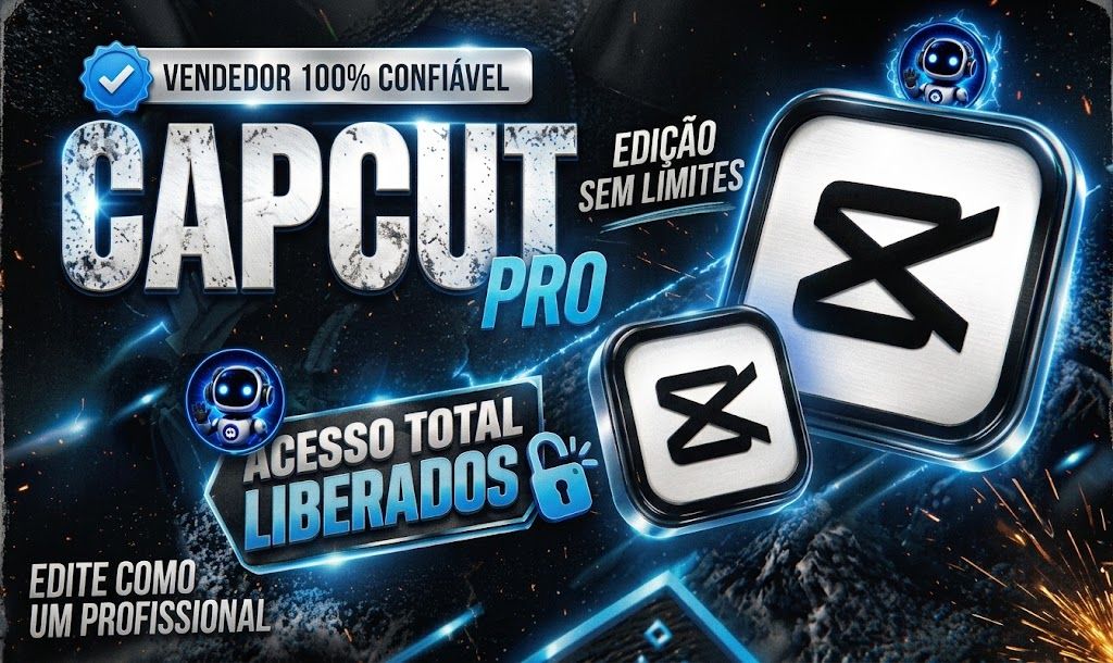 [ENTREGA RÁPIDA] CapCut Pro 30 Dias | Conta Privada + canva Pro Bônus