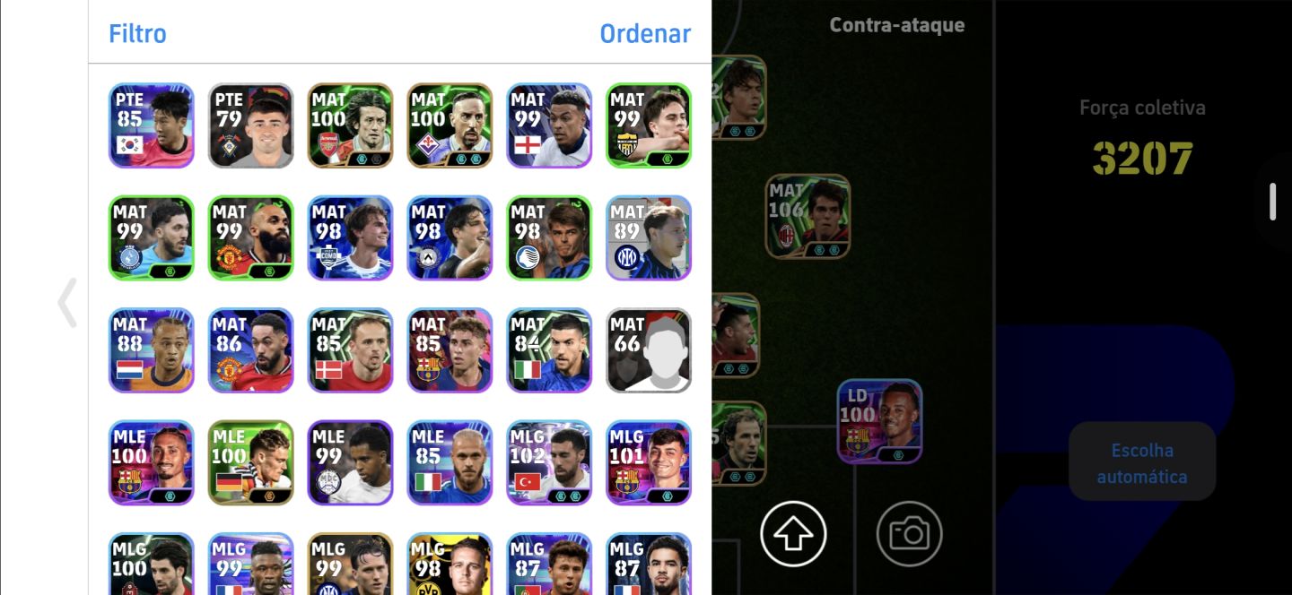 (Conta Efootball) Pelé + Kaka Prime