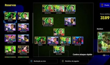 Conta Efootball Steam ( Novo Nesta, Eto, Ronaldinho, Rooney )