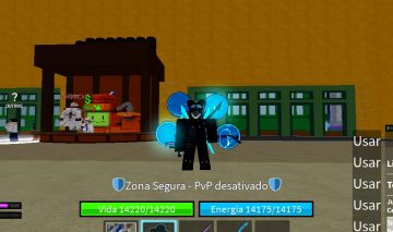 Conta blox fruits com todas game pass e 4-5 v4 disponíveis