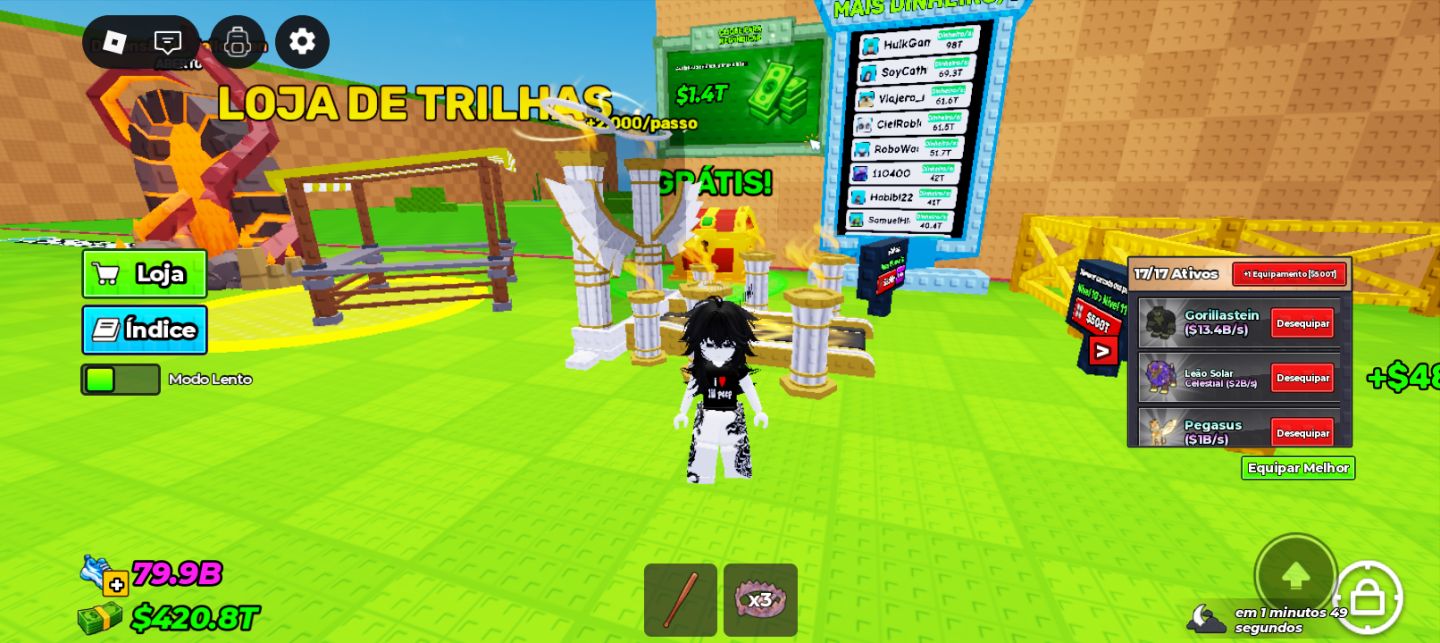Conta de Roblox upada em roube um ovo