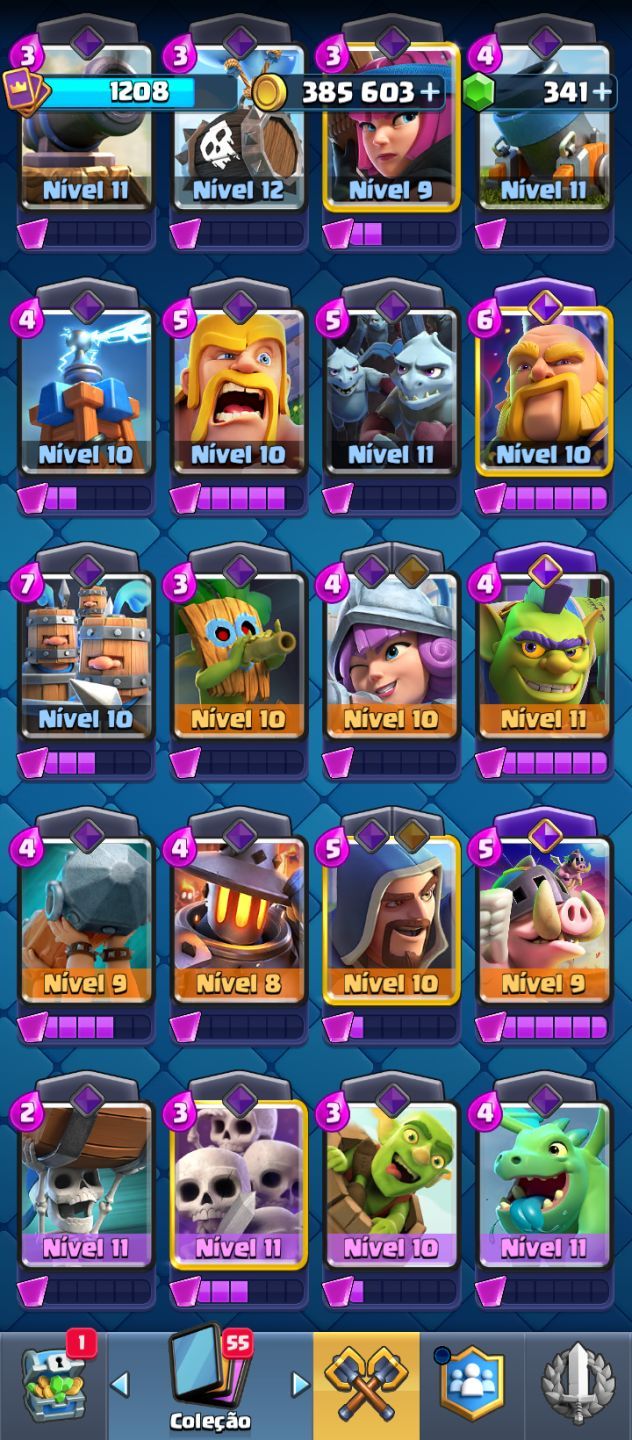 CONTA CLASH ROYALE | FULL ACESSO | 6.000 TROFÉUS | 8 EVOLUÇÕES