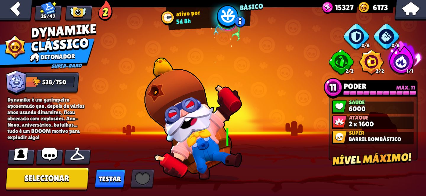Conta rara de Brawl star 2019