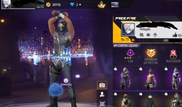 Conta de free fire boa para apzin