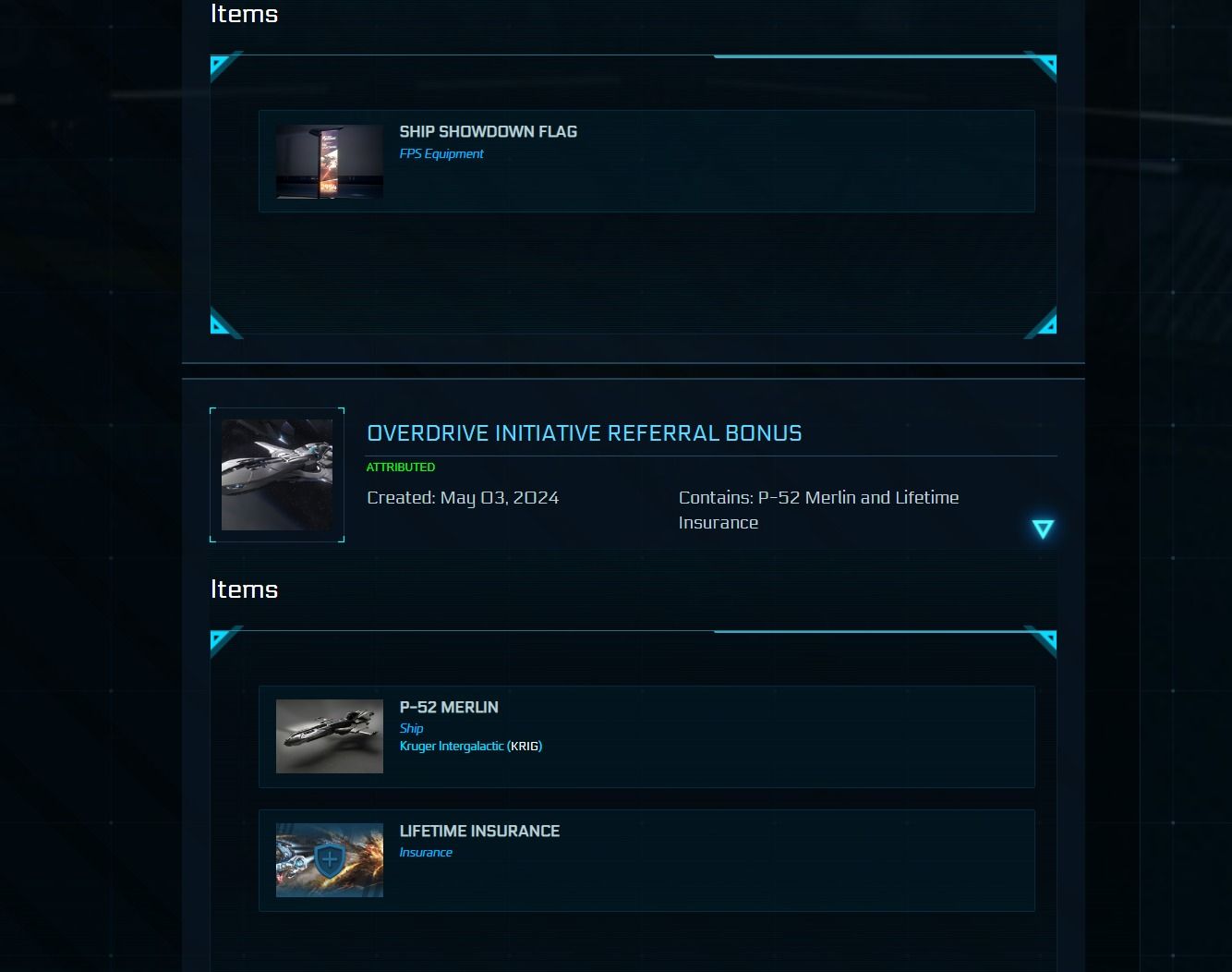 CONTA DO STAR CITIZEN STATER PACK LTI DRAKE VULTURE