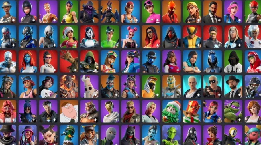 Conta OG rara e com muitas Skins FORTNITEdiamante