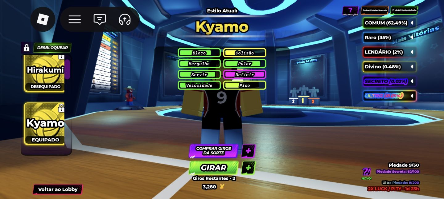 ULTRA MAMORI + QUEBRADOR DE ESCUDOS (SECRETO) | Volleyball Legends
