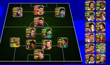 CONTA EFOOTBALL RODRI 105 | HAALAND 105 | MBAPPÉ 104 | MESSI 103 | DIV. 1