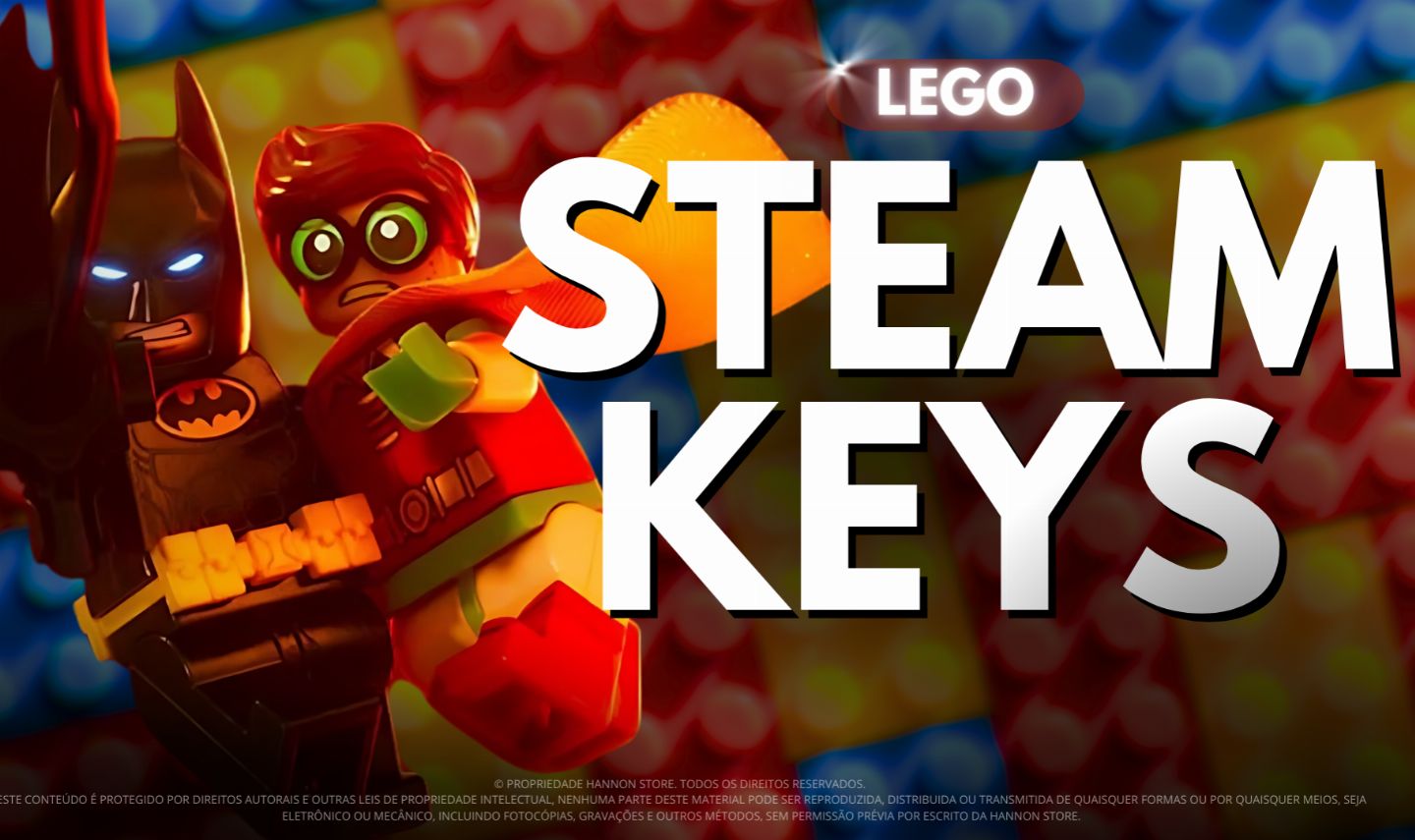 STEAM KEY LEGO I MELHOR PREÇO