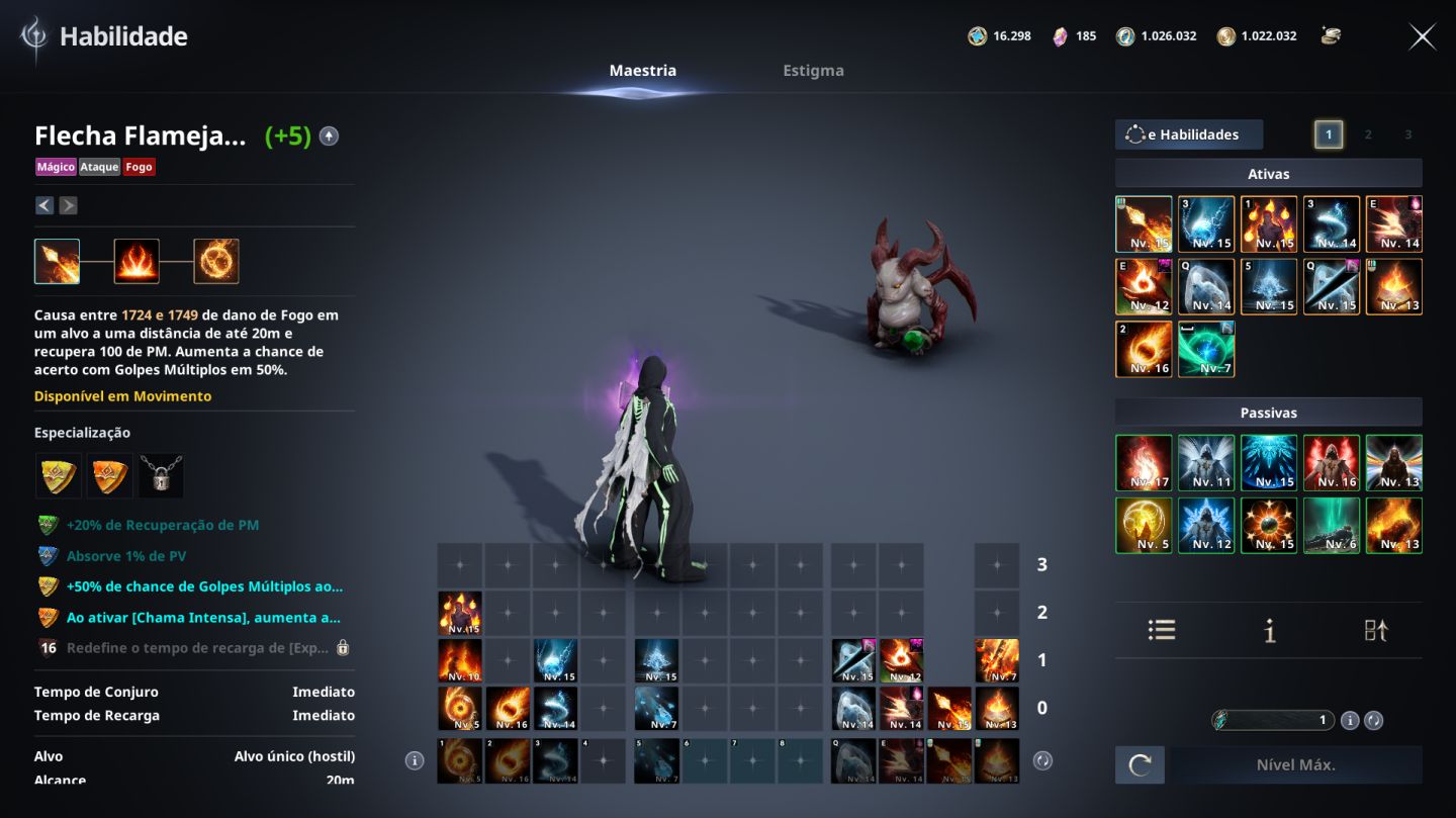 CONTA AION 2 LVL 45 MAGO 1,890 Gear Score + VIP LIQUIDAÇÃO