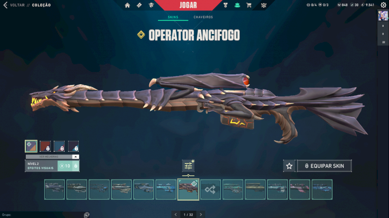 Conta de valorant completa com muitas skins,(todos os pacotes comprados na desc)