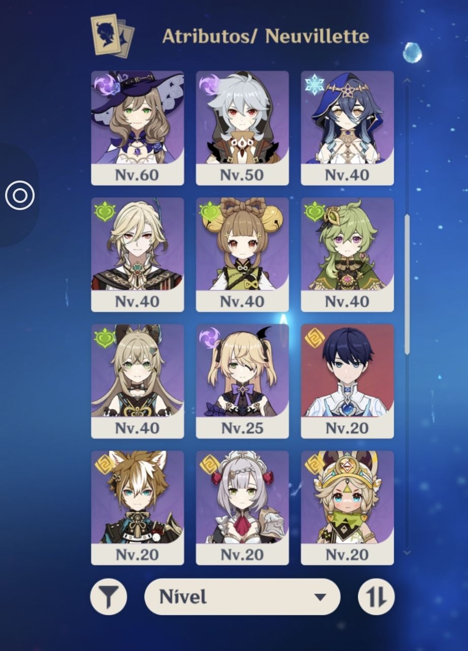 FURINA C3 COM ARMA ASSINATURA 7 PERSONAGENS 5 ESTRELAS