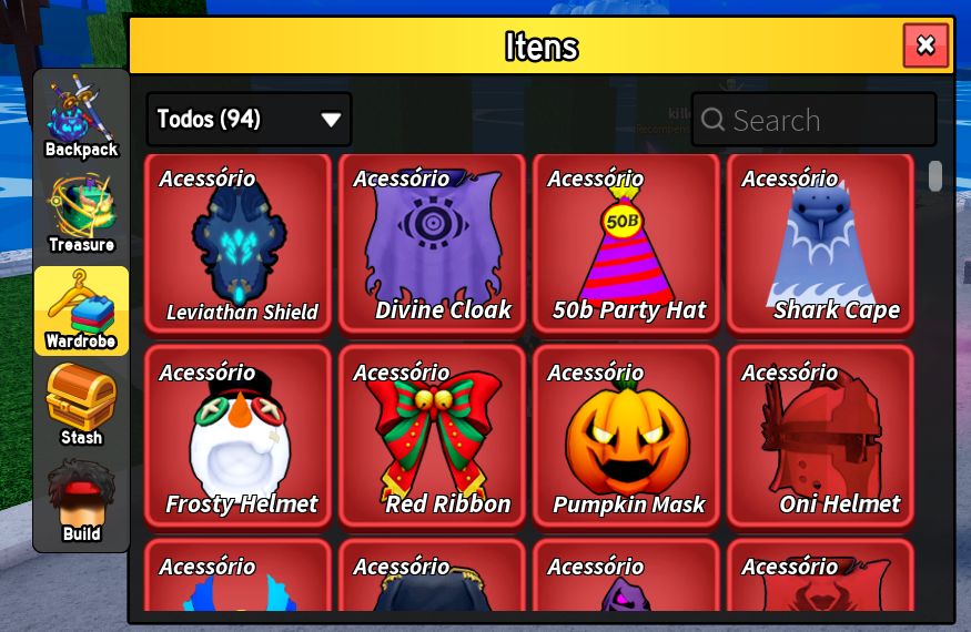 Conta Exclusiva de Blox Fruits com um dos itens mais raros do jogo