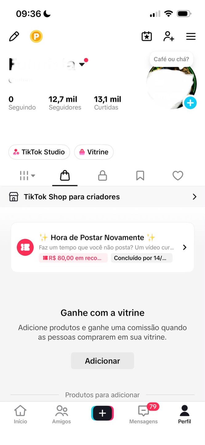 CONTAS TIKTOK | SEM DOC | ENTREGA RÁPIDA