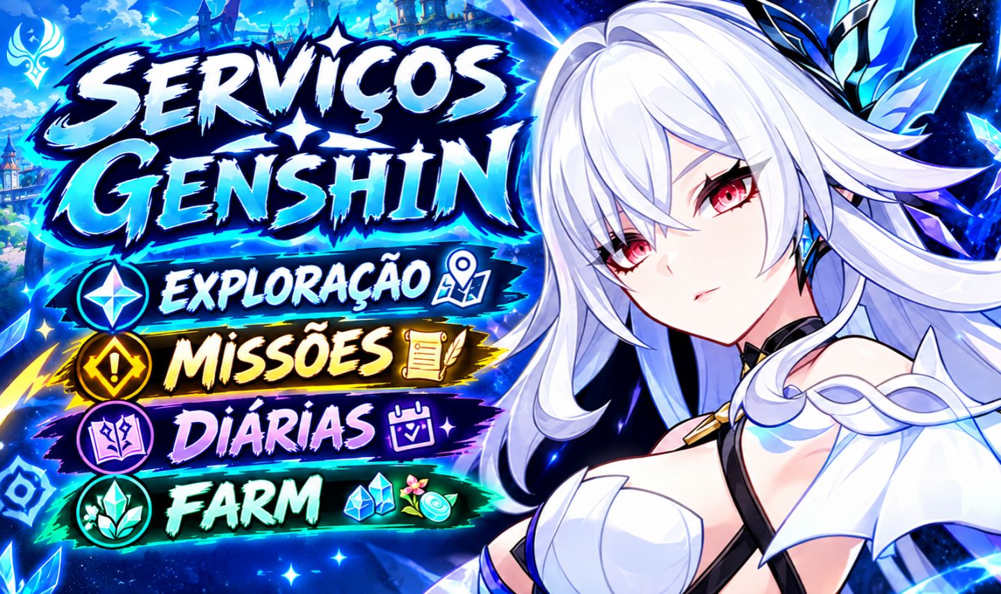 (PROMOÇÃO!) Serviços Genshin - Exploração / Missões / Farm / Eventos / Outros
