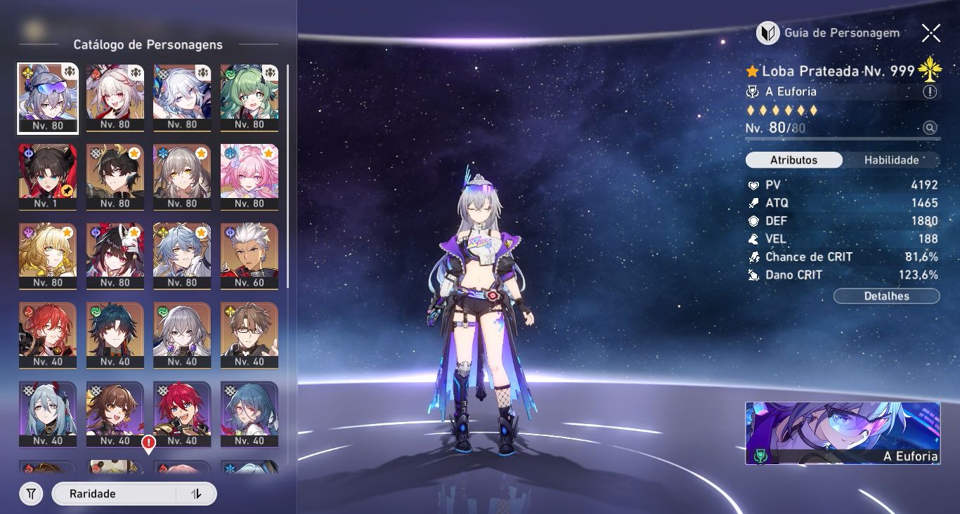 Conta Honkai Star rail I Nivel 69 I 11 T5 limitaados