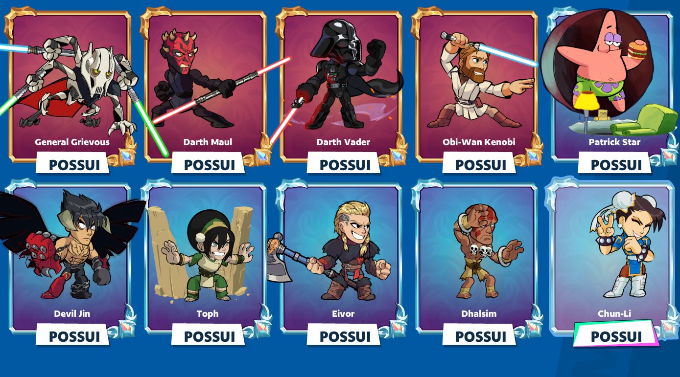 Conta com mais de 20+ crossover