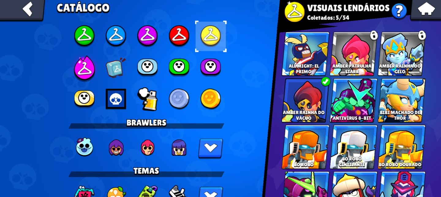 CONTA DE BRAWL STARS 25K DE TROFÉUS 82 BRAWLERS