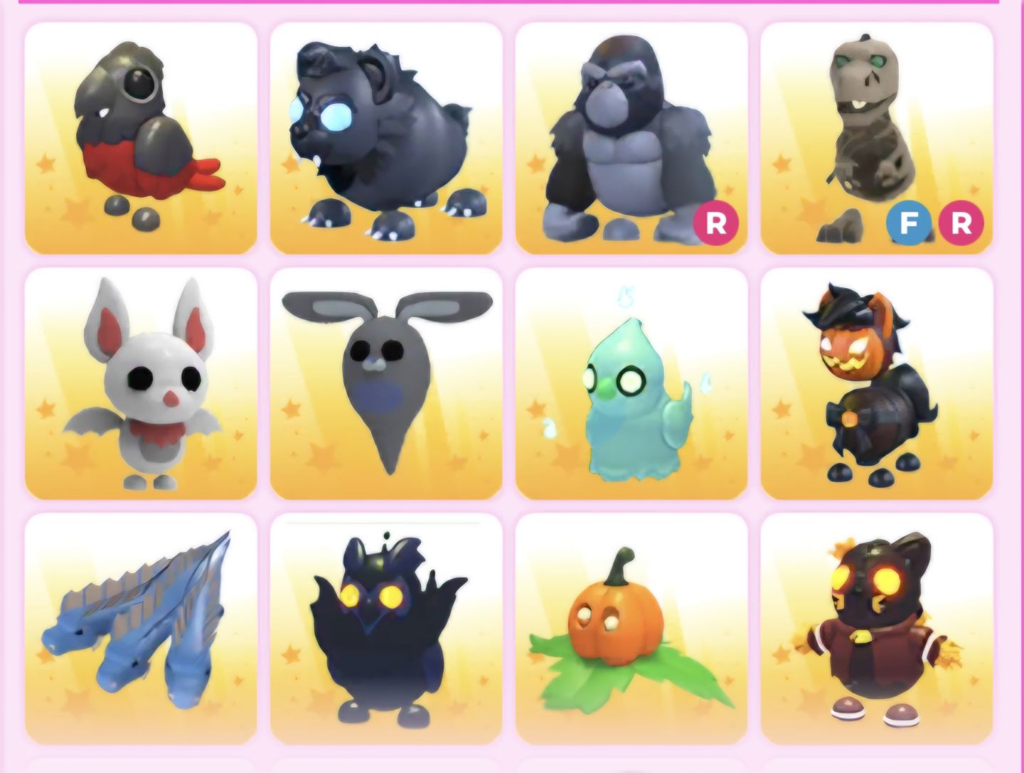 PETS DE HALLOWEEN ADOPT ME | ENTREGA RÁPIDA E GARANTIDA