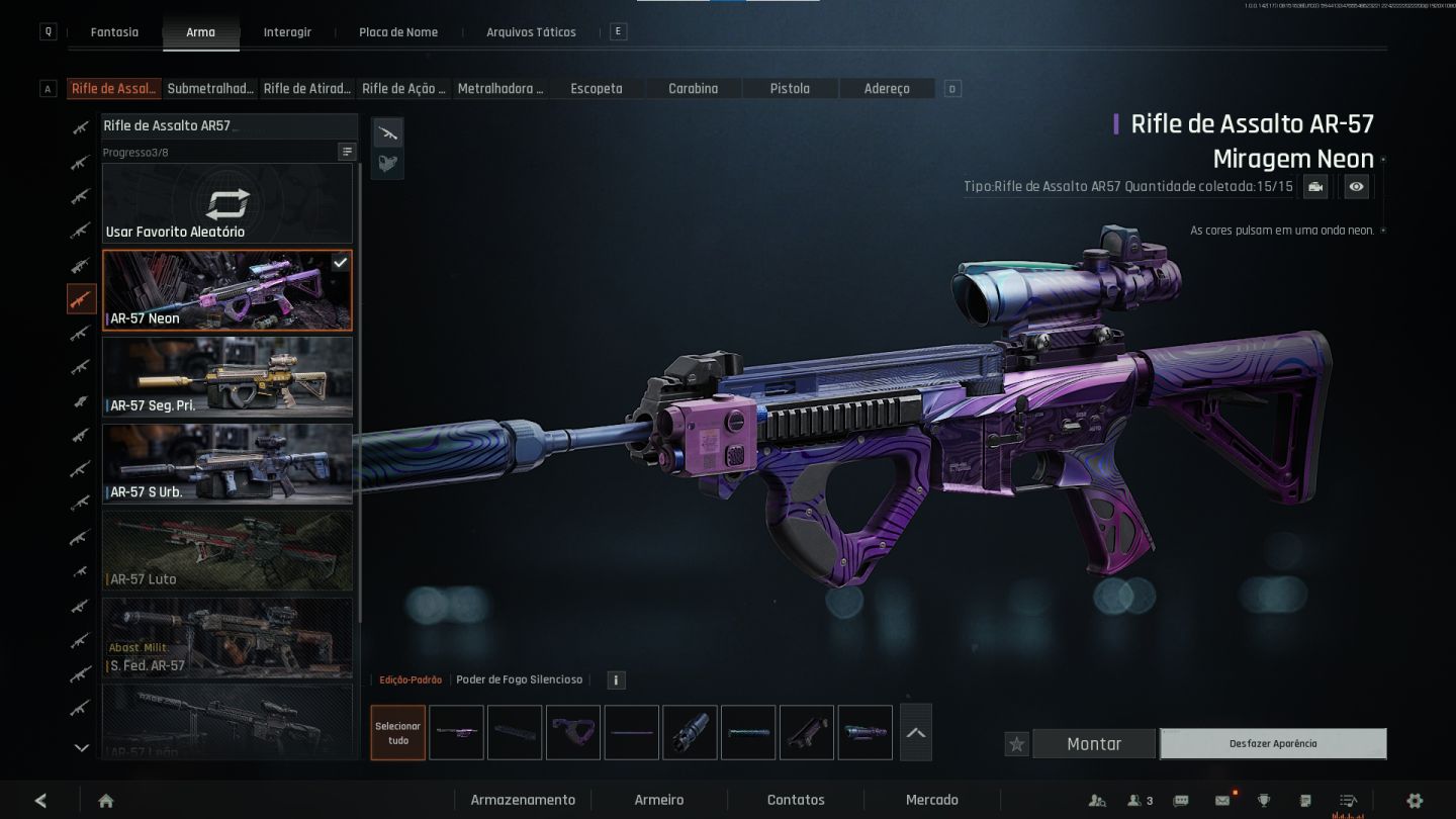 CONTA ARENA BREAKOUT 300M+ STASH + 3 SKINS