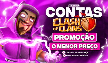 95% DE DESCONTO, CLASH OF CLANS, TODOS OS CVS, 9,10,11,12,13,14,15,16, PROMOÇAO!