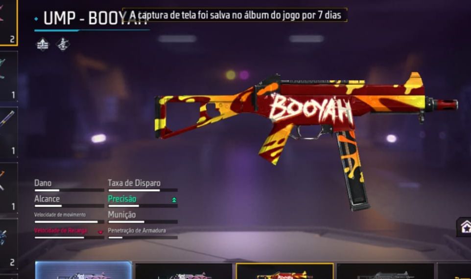 Conta de FF com ump e xm8 att