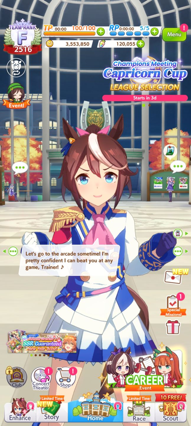 Uma Musume pretty derby - 120k carats - Tokai teio - seiun sky - 35 SSR -
