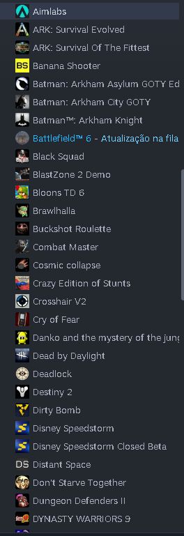 Conta steam com re9, arc raiders e muito mais