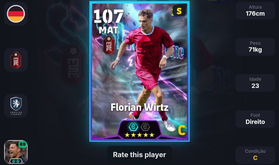 Florian Wirtz 107 INICIANTE