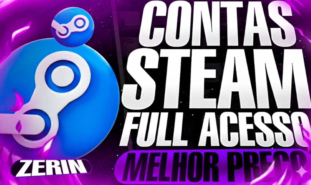 CONTAS STEAM - IDEAL PARA WL/FIVEM