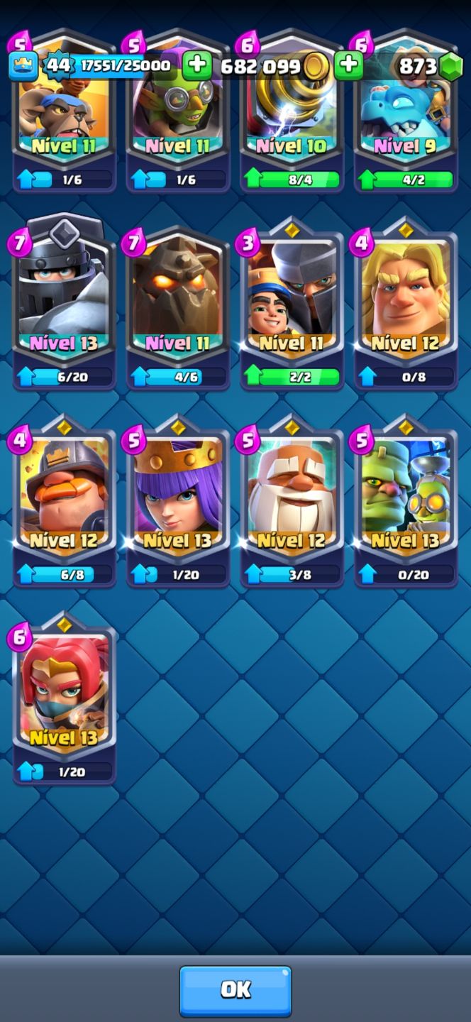 Conta rara de Clash Royale à Venda