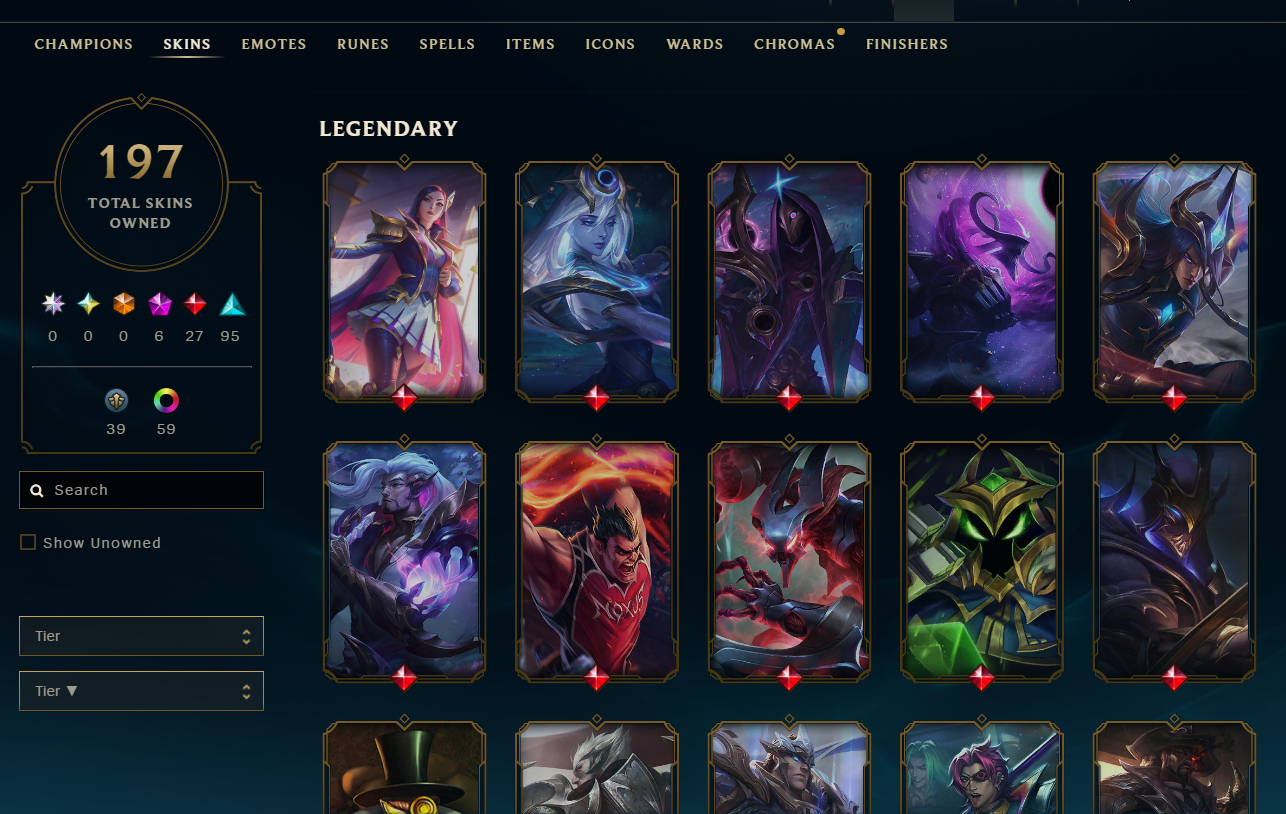 Conta League of Legends / Conta valorant /+200 skins / Full acesso