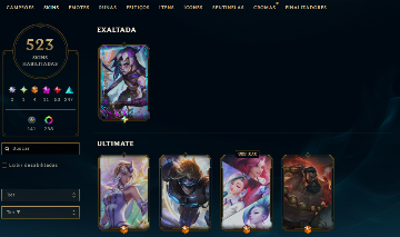 Conta lol e valorant