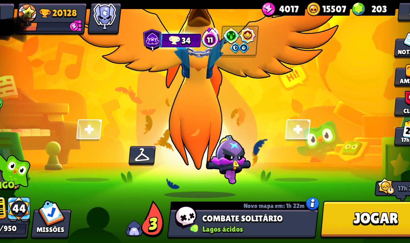 Conta Brawl Stars gemadinha