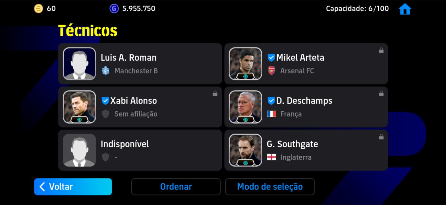 Conta effotball mediana