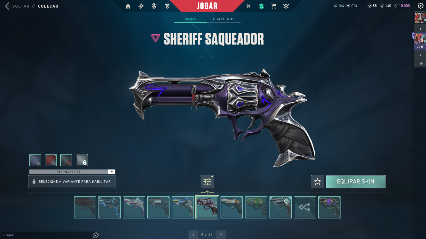 Conta Valorant VALOR NEGOCIÁVEL | Full acesso | R$ 4.000 gastos | Muita skin