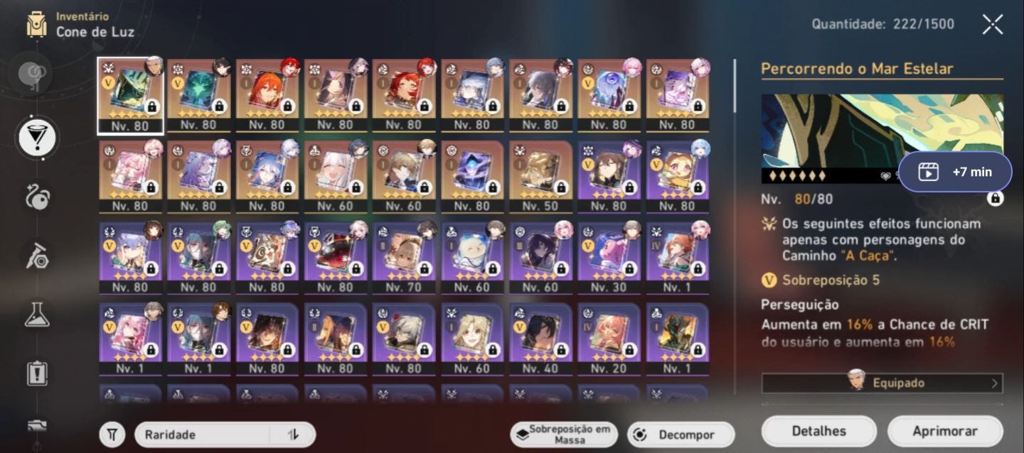 HSR - HertaE4S1 - 38 limitados - Conta endgame
