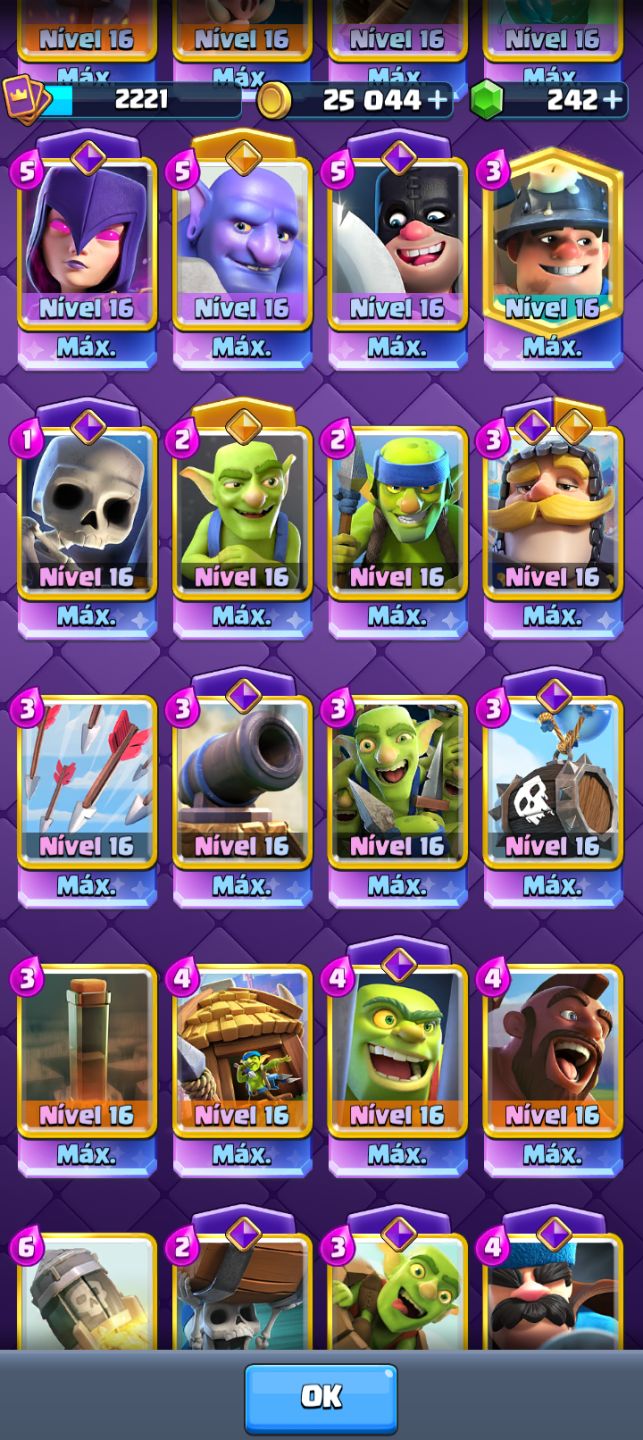 Melhores cartas e decks conta full