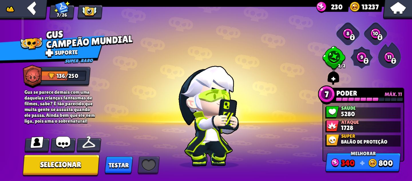 Conta de brawl stars 28k de troféus